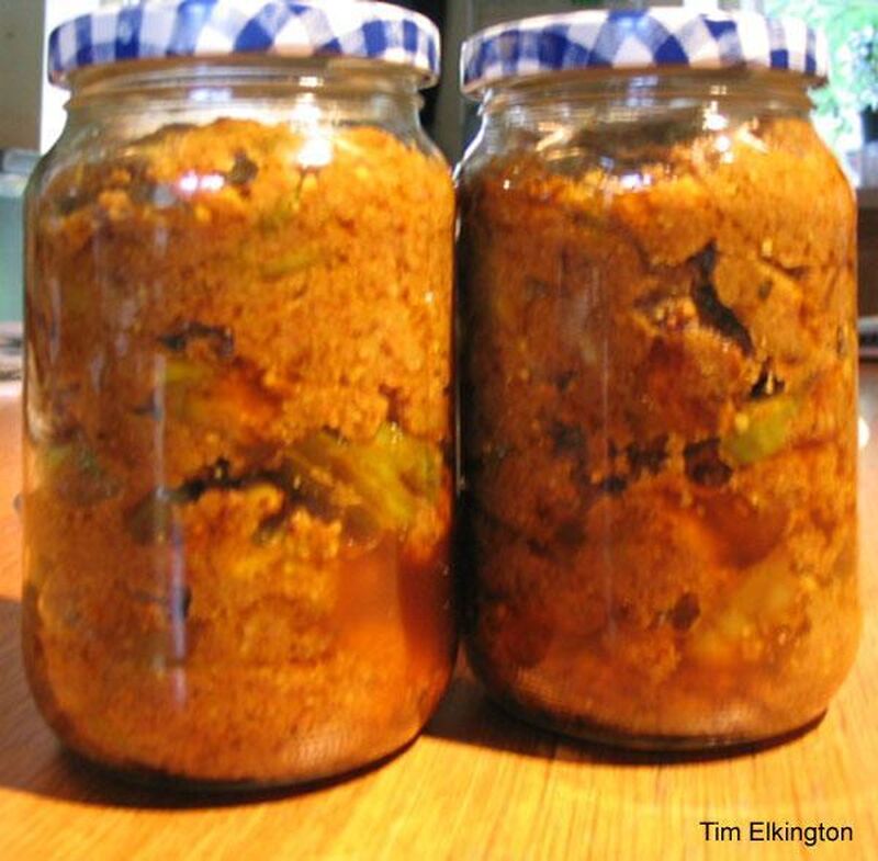 Aubergine Pickle Recipe